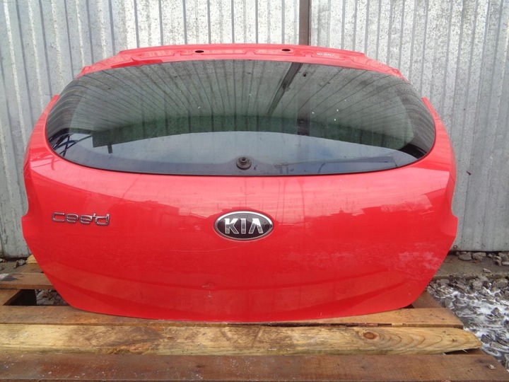 фото №7, Кришка зад задня багажника з скло kia proceed pro ceed 2 ii 3d 2012-