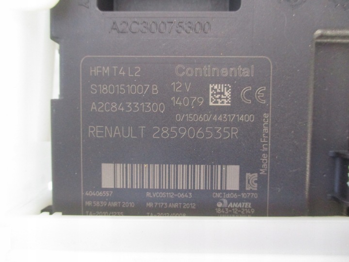 фото №10, Renault captur i компьютер bsi 1xkarta 0.9 tce kpl 13-19 год