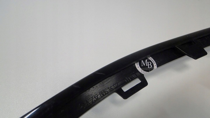 фото №9, Mercedes sl 232 планка средняя w бампер переднее a2328856100 43 55 63 amg