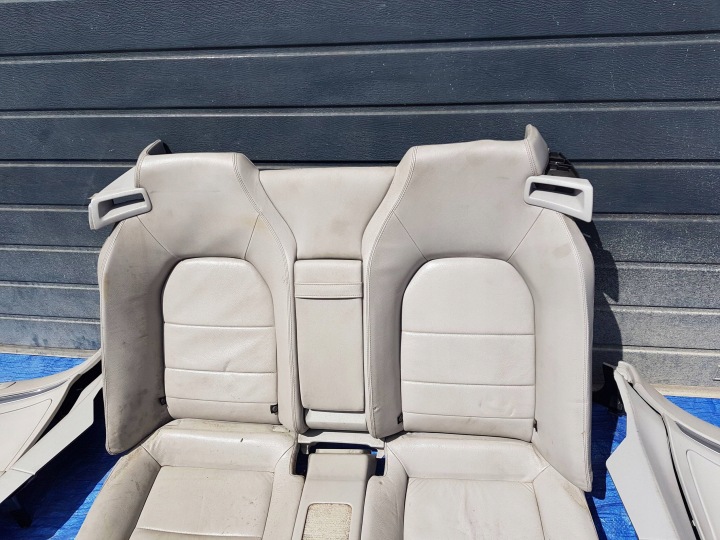 фото №12, Mercedes w207 c207 cabrio сидіння диван обшивки комплект шкіра airscarf