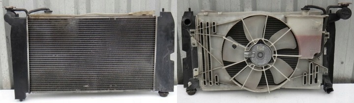 фото №1, Toyota corolla verso 1.6 радиаторов воды вентилятор
