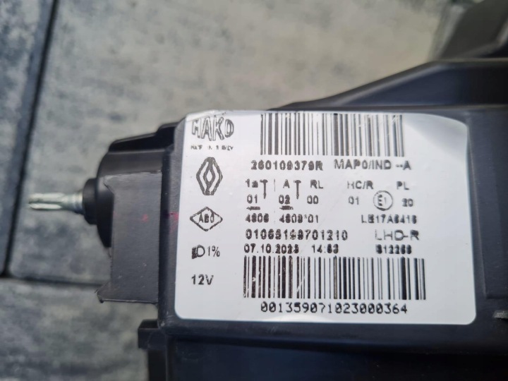 фото №14, Renault clio v 5 комплектные лампы полный led pure vision 260109379r 260607647r