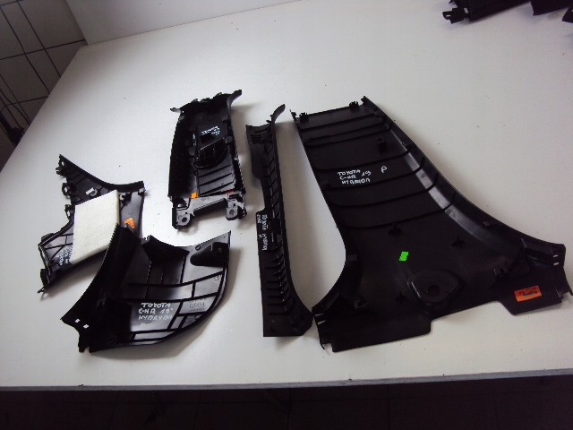 фото №5, Защитные накладки стоек обшивка правые toyota c-hr 19-