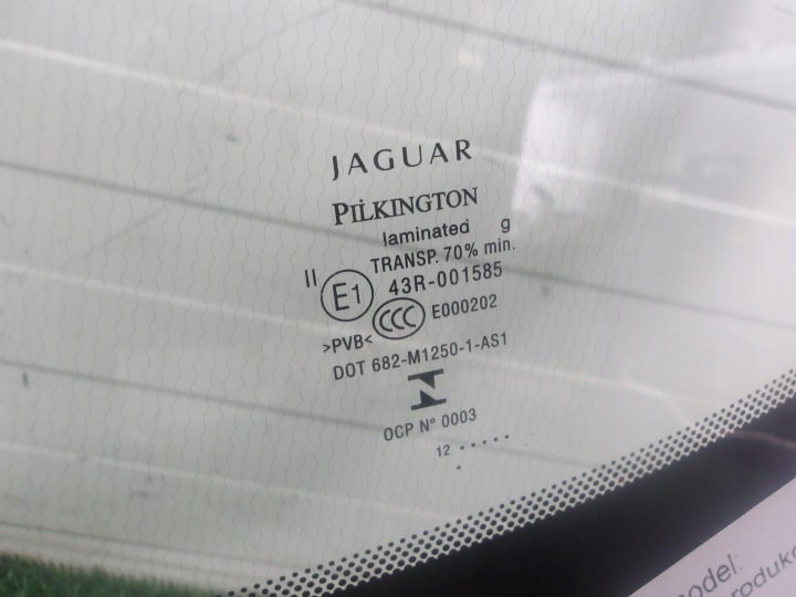 фото №5, Jaguar xf x250 рестайлинг 11-15 лобовое стекло лобовое датчик с подогревом 2012r oem номер