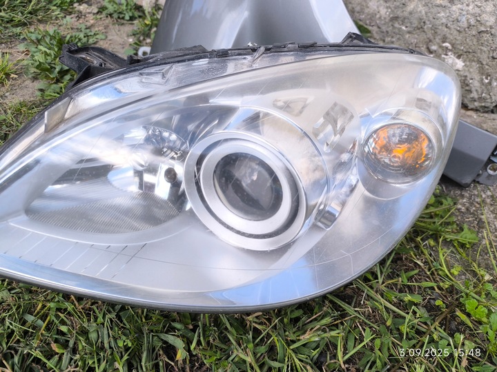 фото №11, Бампер переднє mercedes w245 b-klasa капот балка крило лампи ксенон 748