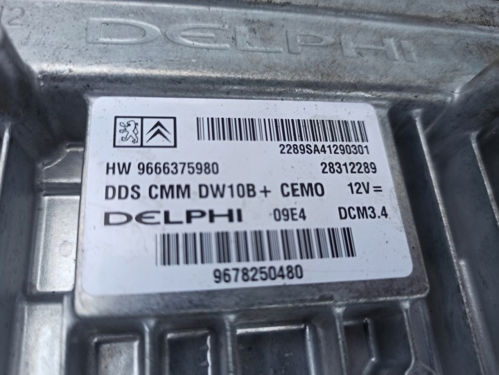 фото №6, Peugeot 508 i 2.0 hdi блок керування двигуном (ecu) 9666375980