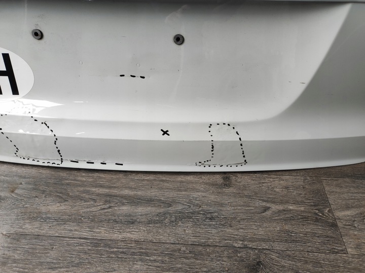 фото №11, Крышка задняя porsche cayenne 7p рестайлинг 2014-2017