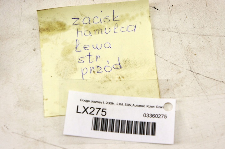 фото №5, Lx275 dodge journey 2.0d супорт лівий  перед