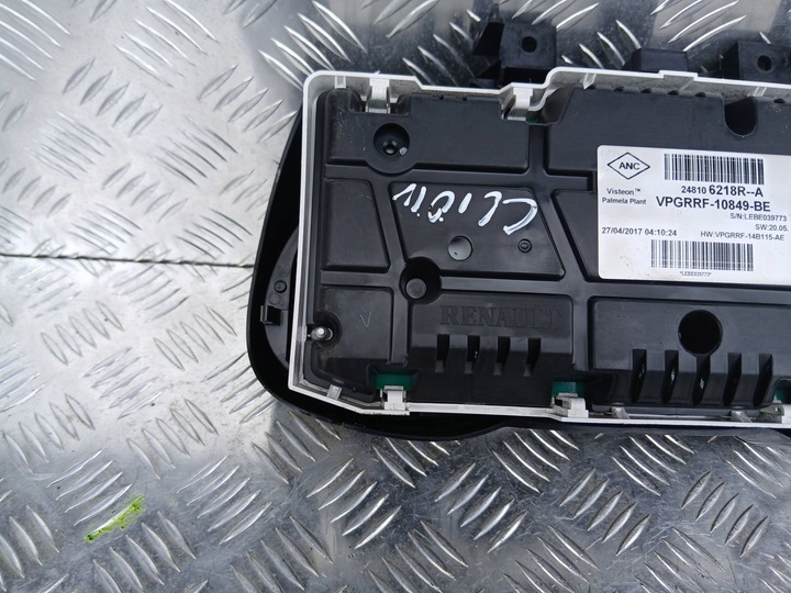 фото №6, Renault clio iv спидометр приборы 1.5 dci 248106218r 2017r