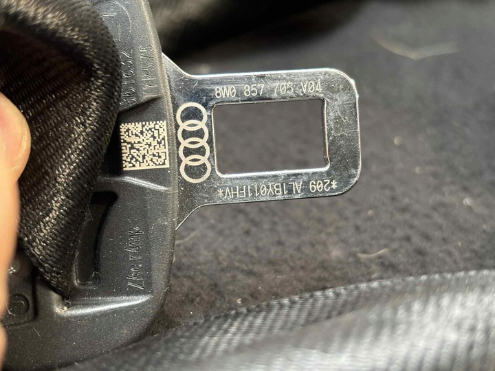 фото №10, Audi a4 b9 pas безопасности перед левый правые 8w