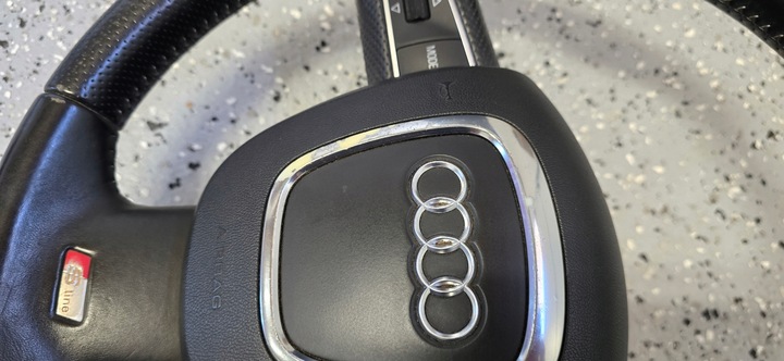 фото №6, Кермо подушка безпеки audi a4 b8 a5 a3 8p a6 c6 s-line мультифункція