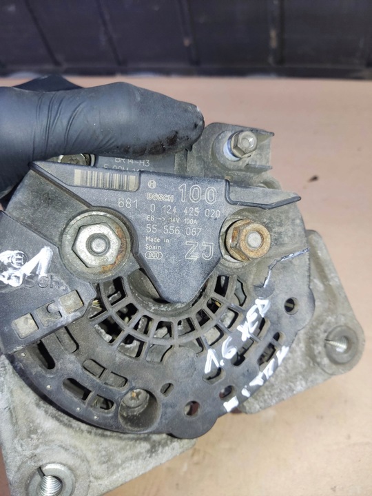 фото №5, Генератор opel astra h zafira b 1.6 z16xep