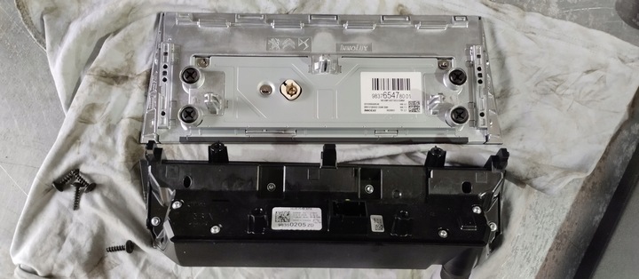 фото №9, Дисплей панель кондиціонера peugeot 308 iii t10 p5 9837654780