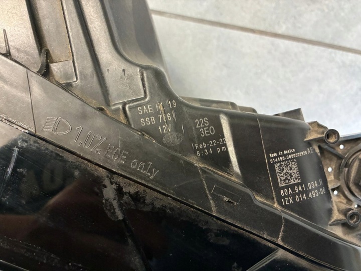 фото №14, Фара передня права audi q5 fy 80a рестайлінг 2021- usa комплектна 80a941034h