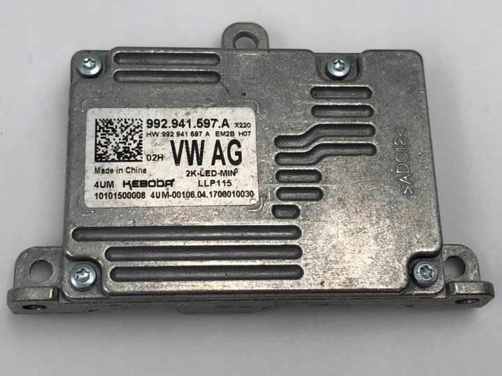 фото №9, Перетворювач jeż модуль led 992941597a vw passat b8 3g jetta mk7 vii