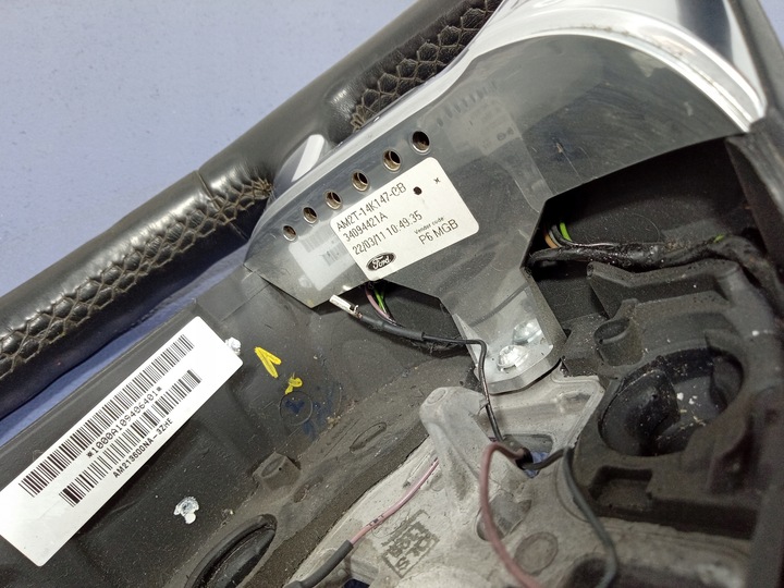 фото №7, Ford s-max mk1 рестайлінг кермо шкіряний am213600na