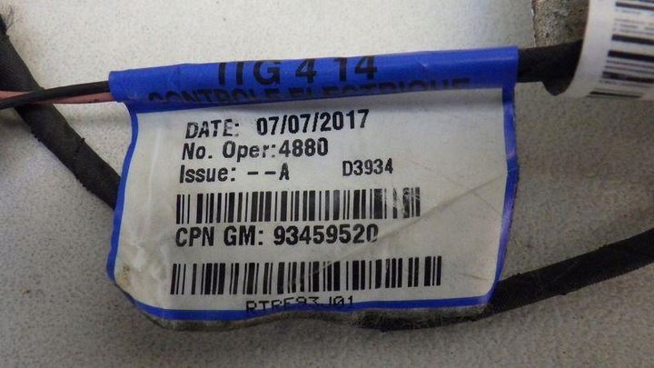 фото №10, Жгут установка дверь лампы зад trafic iii vivaro b 241635551r 93459520