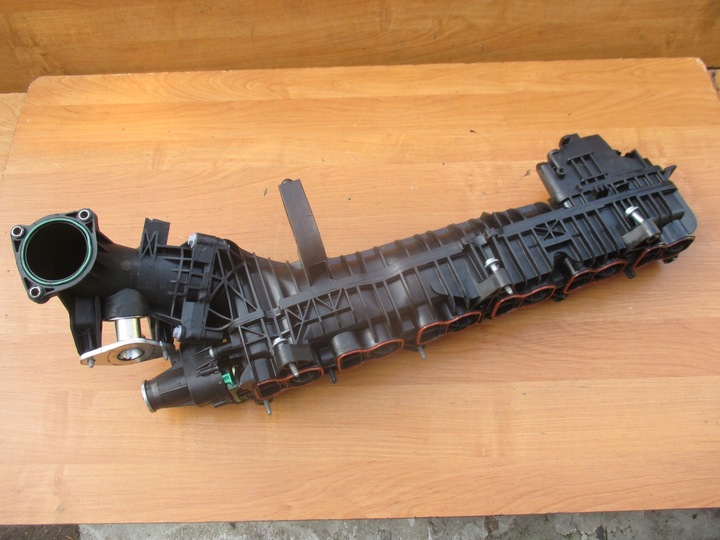 фото №10, Bmw f10 f30 f15 n57 3.0 3.5 4.0 d колектор всмоктуючий 7811909 голий з кришками lux