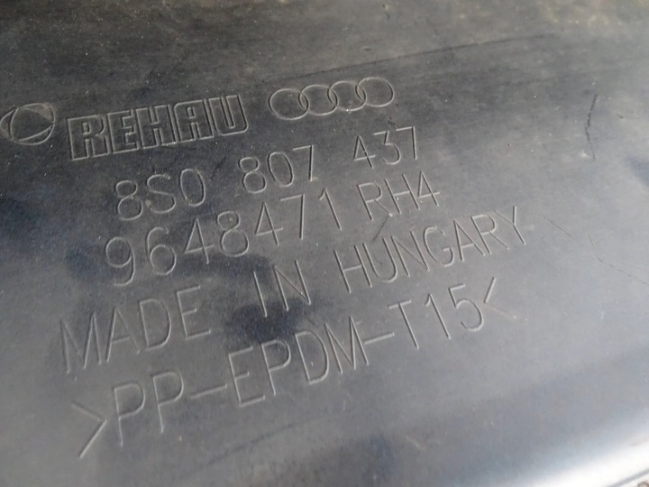 фото №9, Бампер переднее audi tt tts 8s рестайлинг s-line 8s0807437