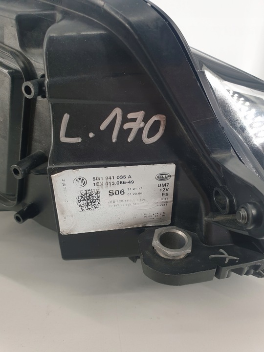фото №12, Vw golf 7 vii gti 5g1 рестайлінг лампа ліва перед повний led 5g1941035a