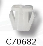 фото №1, Клипса накладка пороговых hyundai sonata упаковка 10 штук romc70682