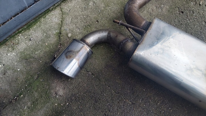 фото №7, Tłumnik выхлоп mercedes e-klasa w210 amg