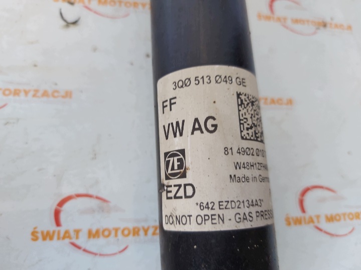 фото №6, Passat b8 1.6 tdi 18r амортизатор лівий зад 5q0513425j 3q0513049
