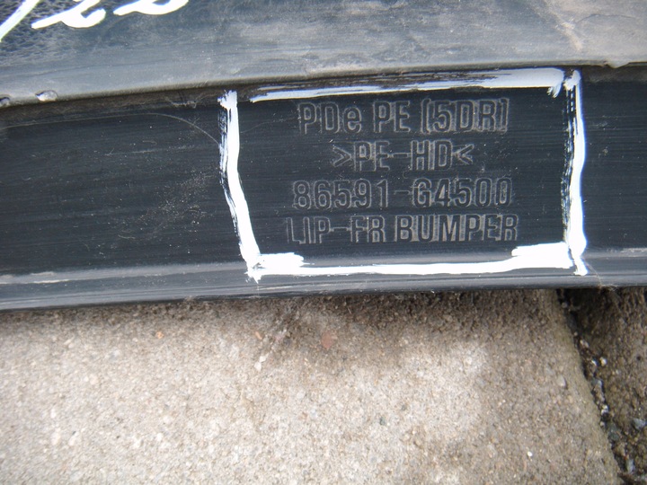 фото №10, Hyundai i30 3 iii спойлер спойлер бампер перед 86591g4500