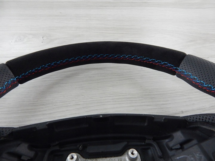 фото №5, Bmw e60 рестайлинг e61 - руль новая кожа sport алькантара