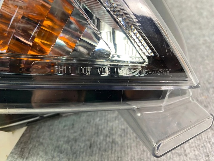 фото №8, Фара лампа передняя правая - nissan leaf ii обычная линза led usa 17-