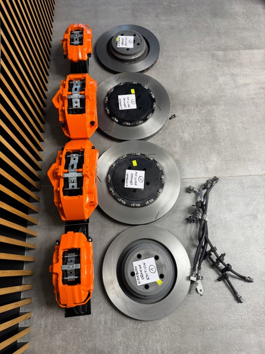 фото №9, Dodge challenger charger widebody зажимы brembo + диски orange edition