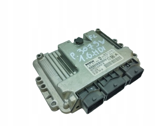фото №1, Citroen peugeot 307 1.6 hdi комп'ютер блок керування двигуна 0281013868