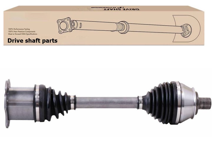 фото №1, Піввісь права audi a8 d3 3.0 3.2 fsi 3.7 4.0 tdi автомат