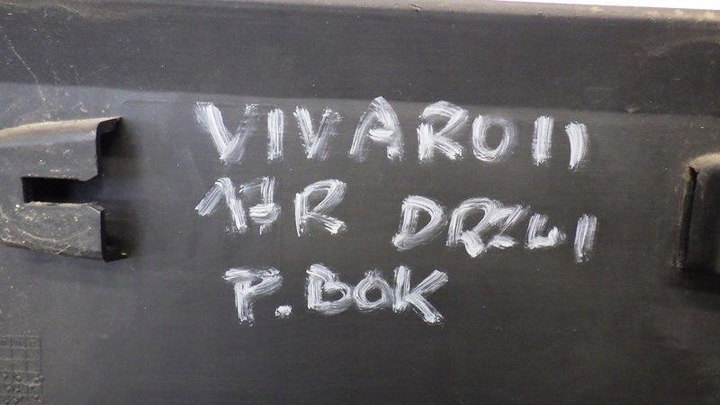 фото №9, Планка двері зсувних права trafic iii vivaro b 93867912 93867929