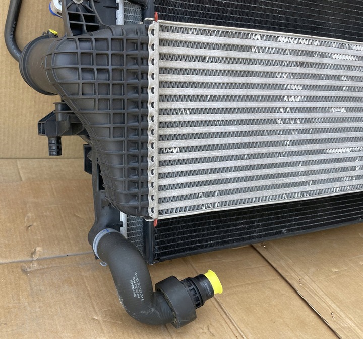 фото №5, Радіатор вентилятор vw t5 рестайлінг t6 multivan 2.0 tdi jak нове комплект