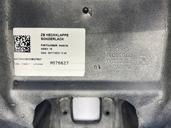 фото №6, Bmw 4 g23 m4 g83 cabrio кришка багажника нова 20-