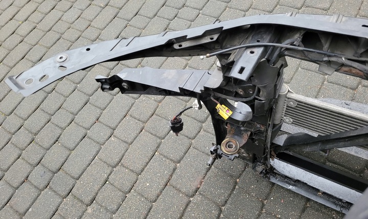 фото №10, Audi q7 4l i pas переднее передняя часть усилитель лобовое балка