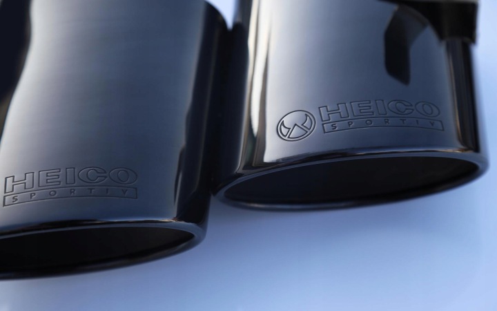 фото №10, Heico volvo xc60 дифузор заднє + наконечники системи випускного t6 t8 polestar