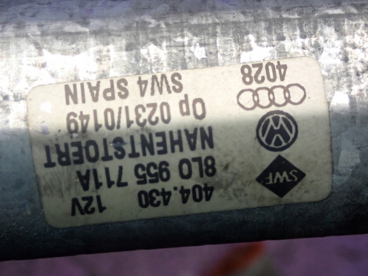 фото №5, Audi a3 8l hb 3d 96-00 двигунчик двірники зад насадка 8l0955711a 3 pin