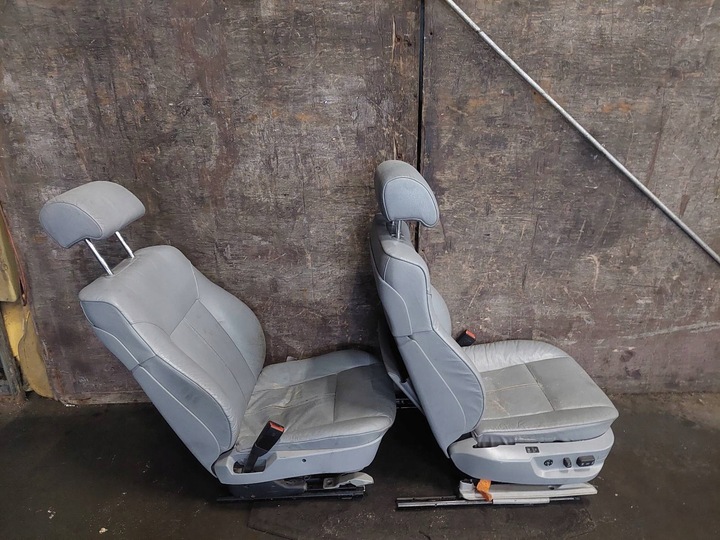 фото №9, Комплект сидений l/p перед + диван + обшивки bmw e39 рестайлинг komfortsitze łamane