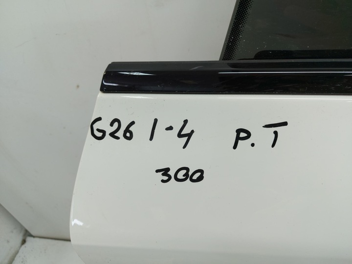 фото №8, Bmw i4 g26 4 гран купе, 2023 двері праві зад задні білий a300 пошкоджені !