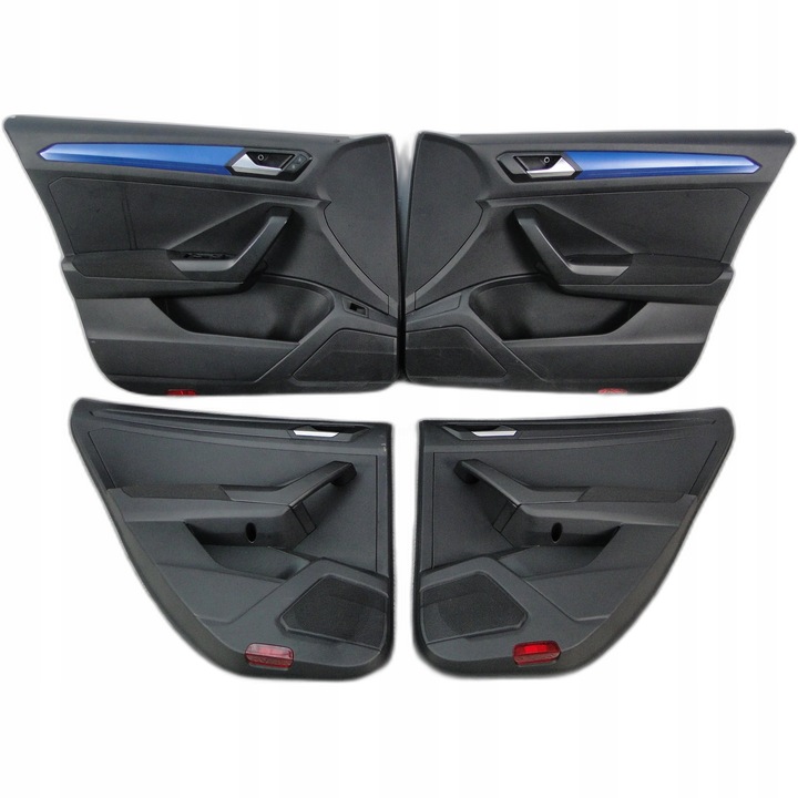 фото №1, T-roc 2ga боковина оббивка двері перед зад 2ga867011