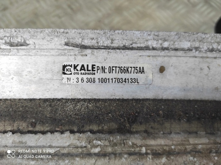 фото №16, Ford b-max 1.0 ecoboost радіатор радіаторів вентилятор інтеркулер