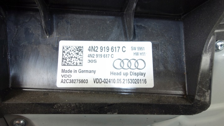 фото №15, Head up дисплей audi a8 d5 2017- 4n2919617c