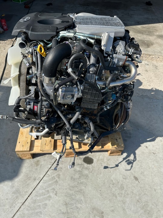 фото №6, Toyota hilux viii 2020-2025 2.4 d4d 2gd двигатель комплектный 42.000km