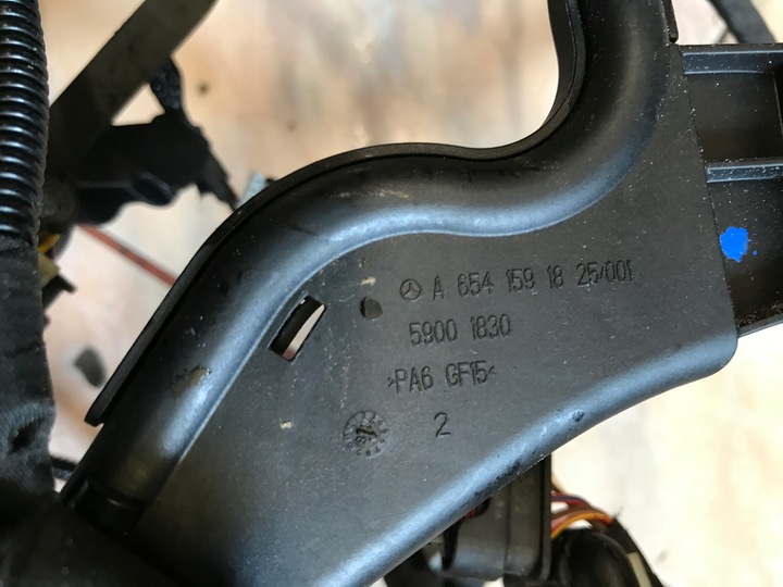 фото №8, Джгут установка двигуна mercedes c w205 w213 e 654920 2.2 cdi оригінальний номер eu