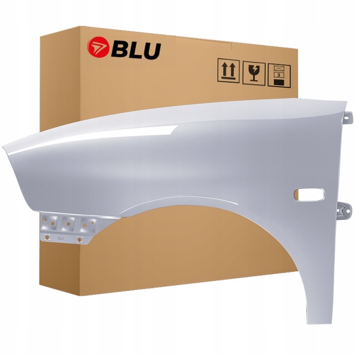 фото №1, Blu крило seat ibiza cordoba iii 3 6l la7w лівий срібний 02-08 перед оцинковка