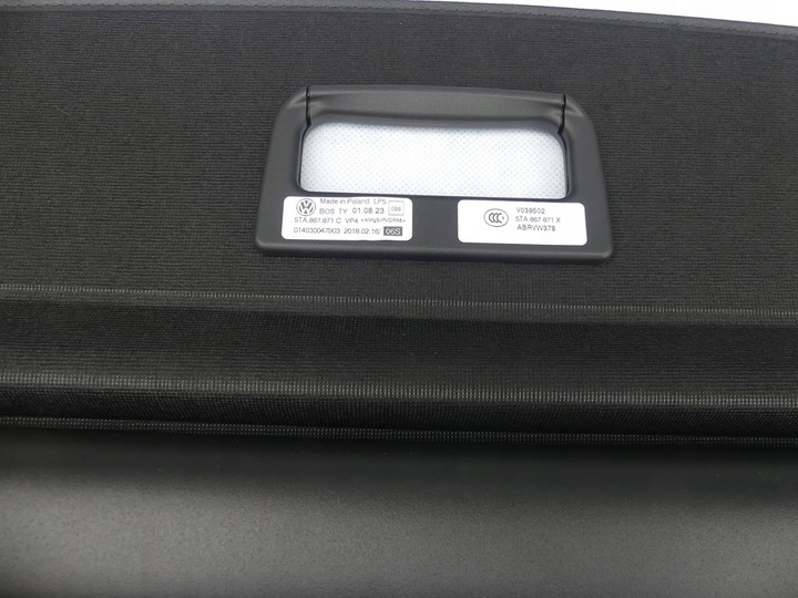 фото №3, Dw touran 5t рестайлинг ролета багажника 5ta867871c