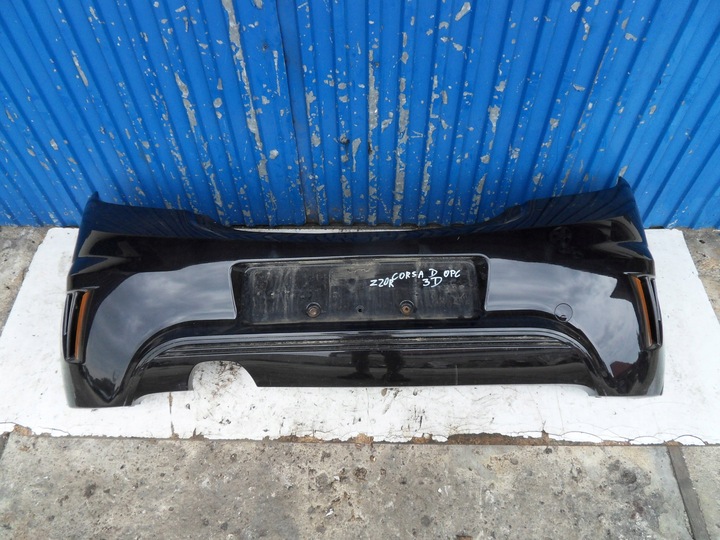 фото №1, Opel corsa d 06-11 бампер задний z20r opc line 3d