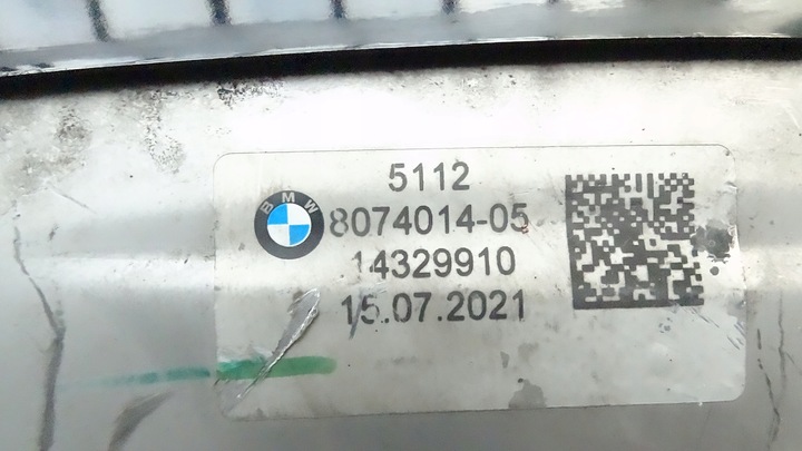 фото №9, Bmw 7 g11 наконечник выхлоп глушитель чёрная зад правая 8074014 левая 8074013